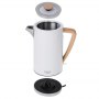 Adler | Kettle | AD 1347w | Electric | 2200 W | 1.5 L | Stainless steel | 360° rotational base | White - 7